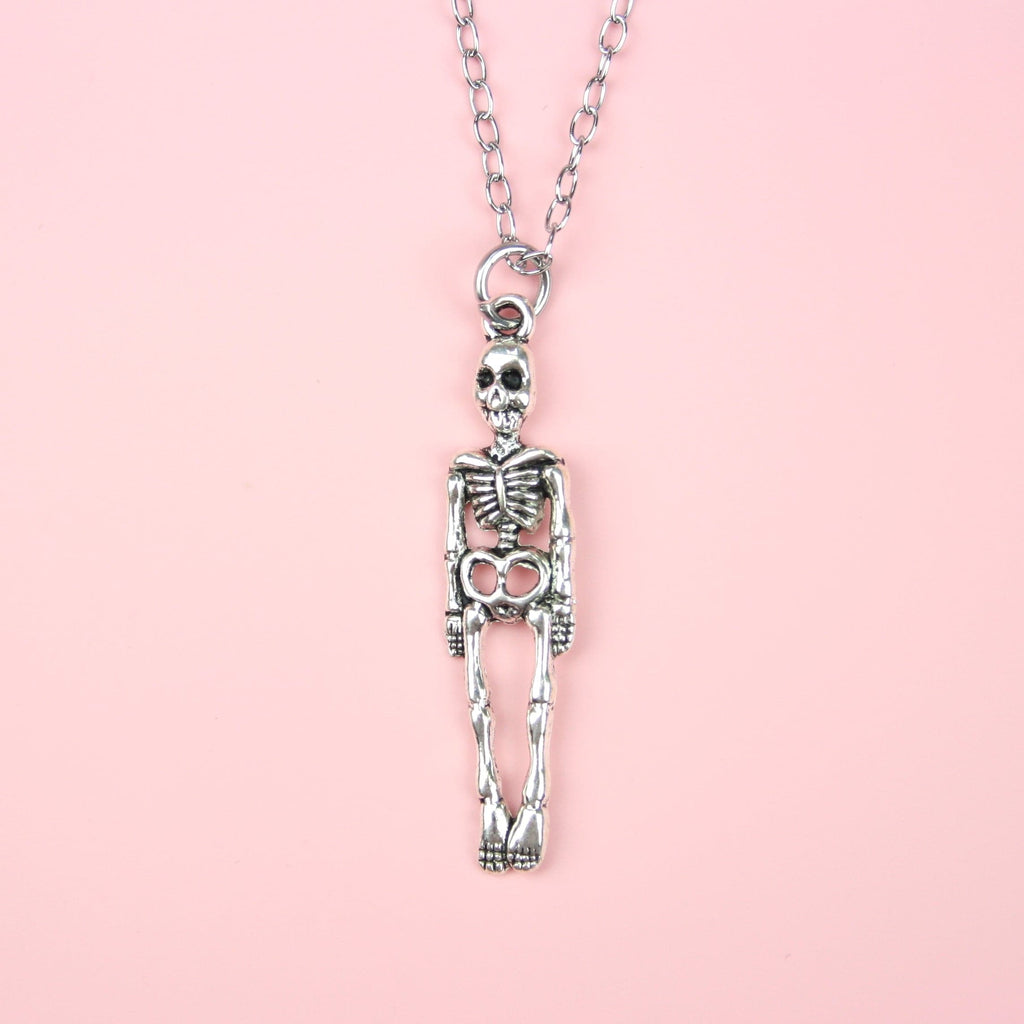 Skeleton Necklace - Sour Cherry