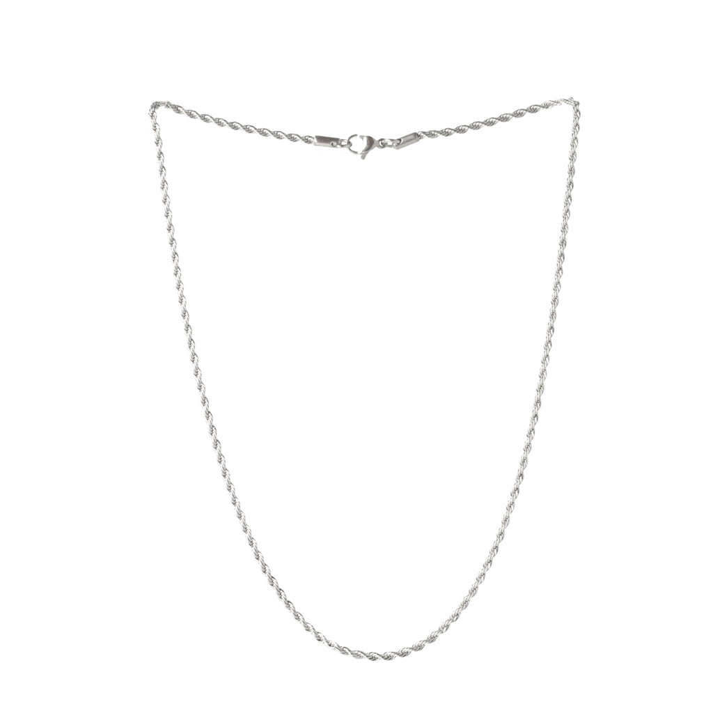 17 Inch Rope Chain Necklace - Sour Cherry