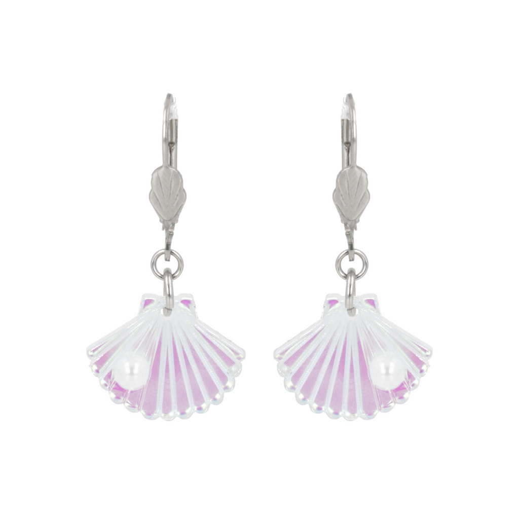 Hot Pearl Summer Earrings (Iridescent) - Sour Cherry