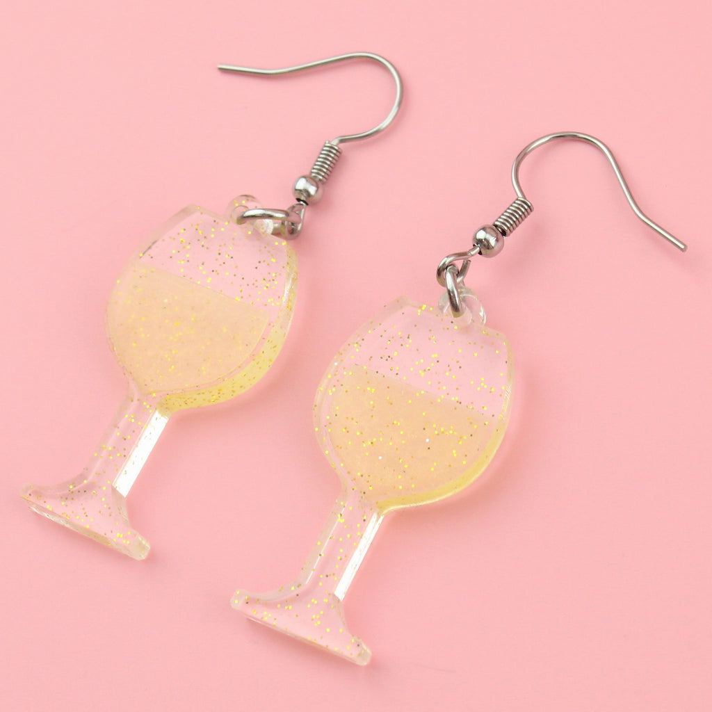 A Glass of Savvy B Earrings - Sour Cherry