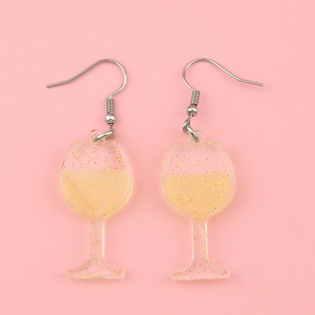 A Glass of Savvy B Earrings - Sour Cherry