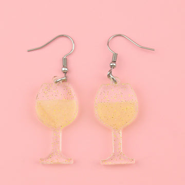 A Glass of Savvy B Earrings - Sour Cherry