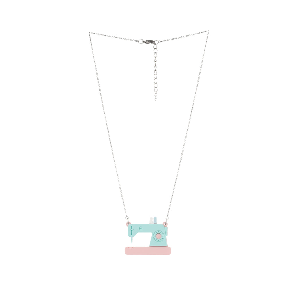 A Stitch in Time Necklace - Sour Cherry