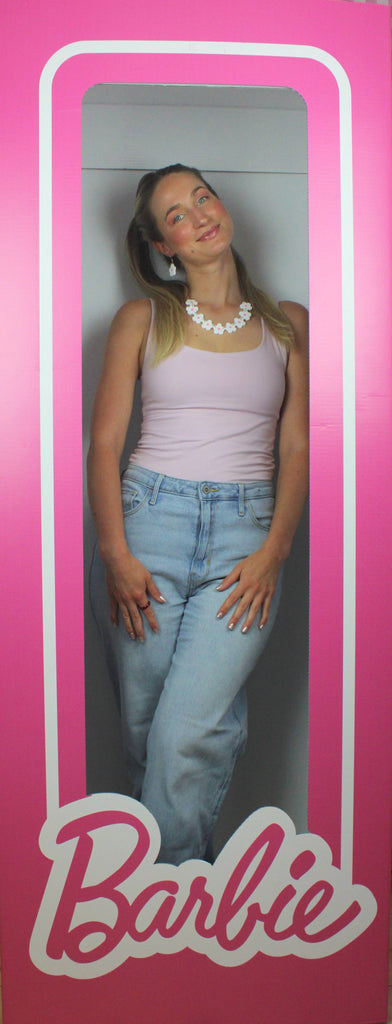 Daisy Chain Earrings - Sour Cherry