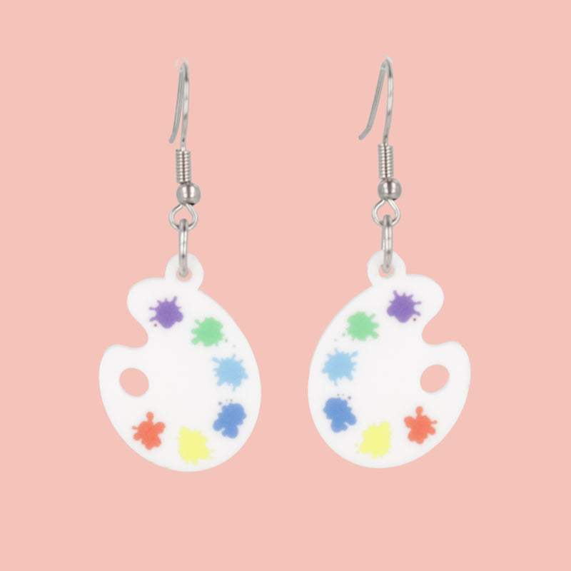 Artist Palette Earrings