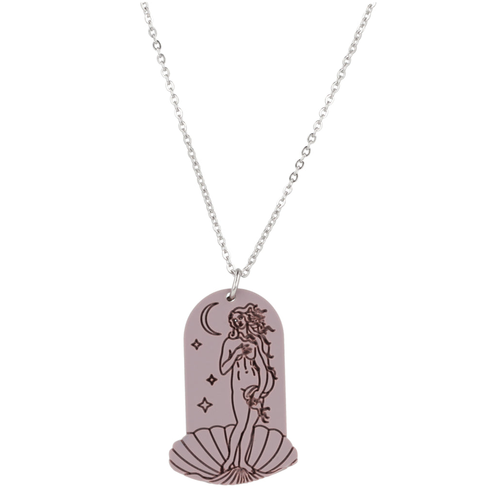 Birth of Venus Arch Necklace - Lavender - Sour Cherry