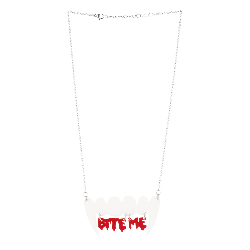 Bite Me Necklace - Sour Cherry