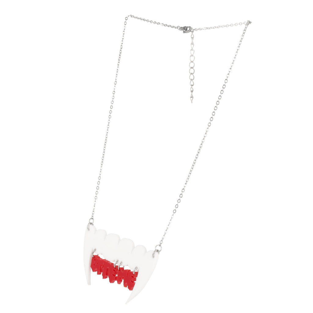 Bite Me Necklace - Sour Cherry