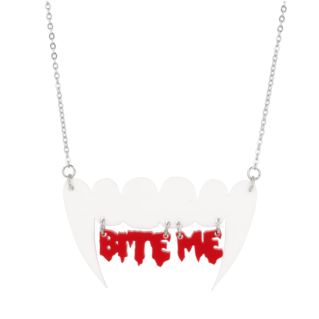 Bite Me Necklace - Sour Cherry