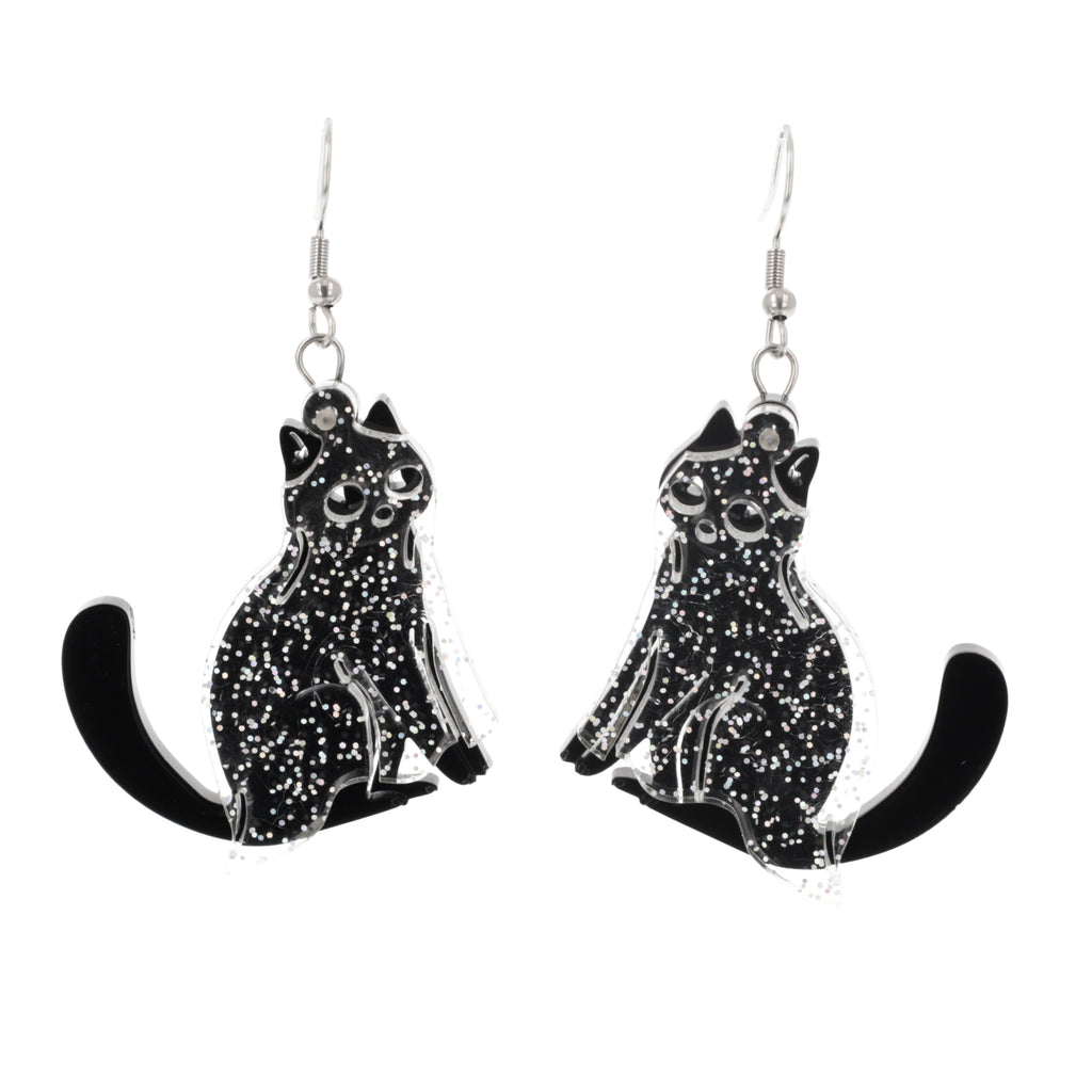 Black Purranormal Cativity Earrings - Sour Cherry