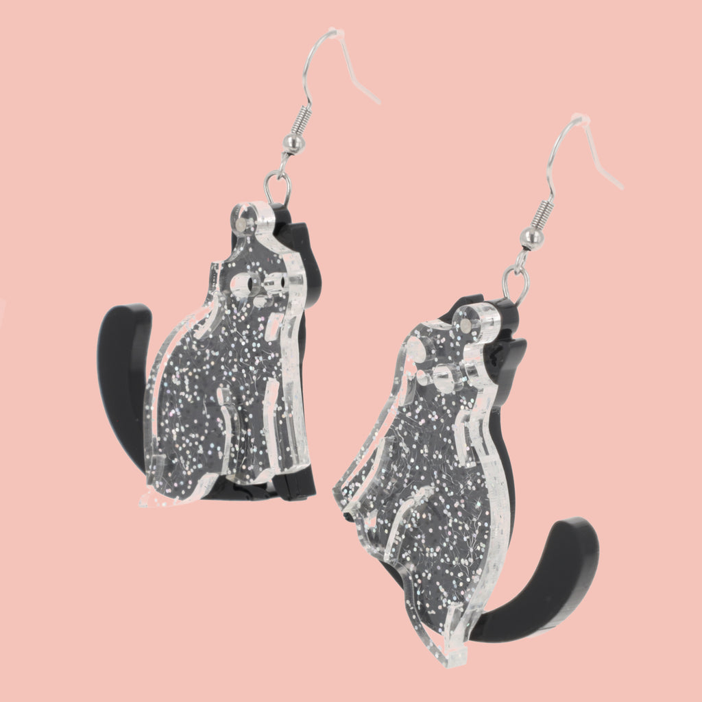 Black Purranormal Cativity Earrings - Sour Cherry