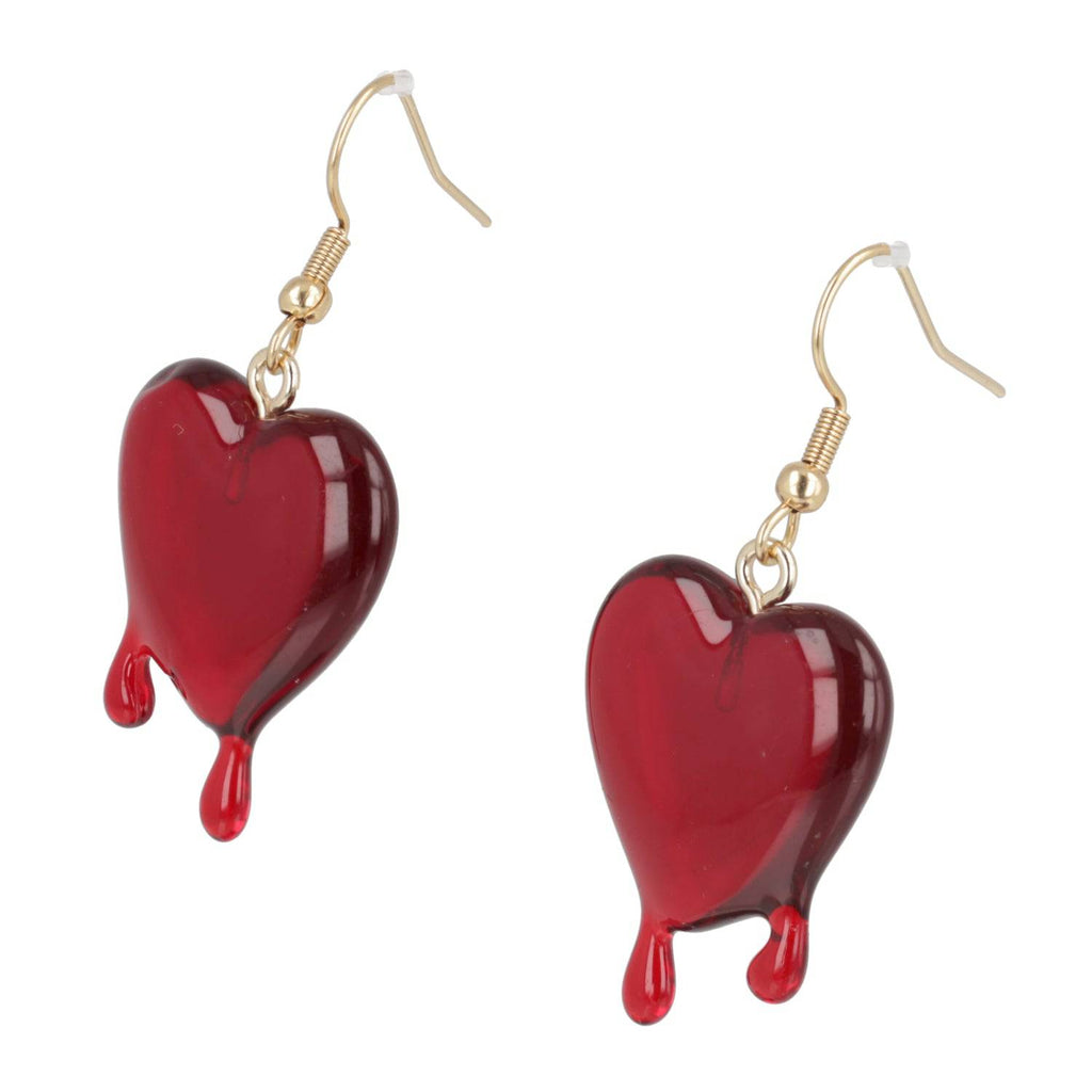 Bleeding Love Earrings - Sour Cherry
