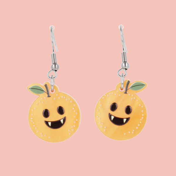 Blood Orange Earrings