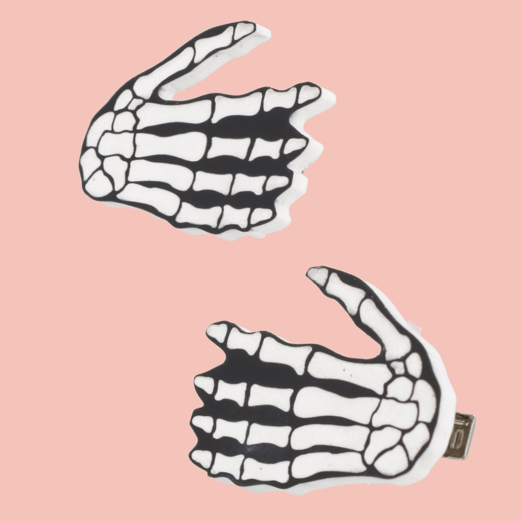 Bone-jour Hair Clips - Sour Cherry