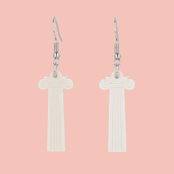 Column Earrings - Sour Cherry