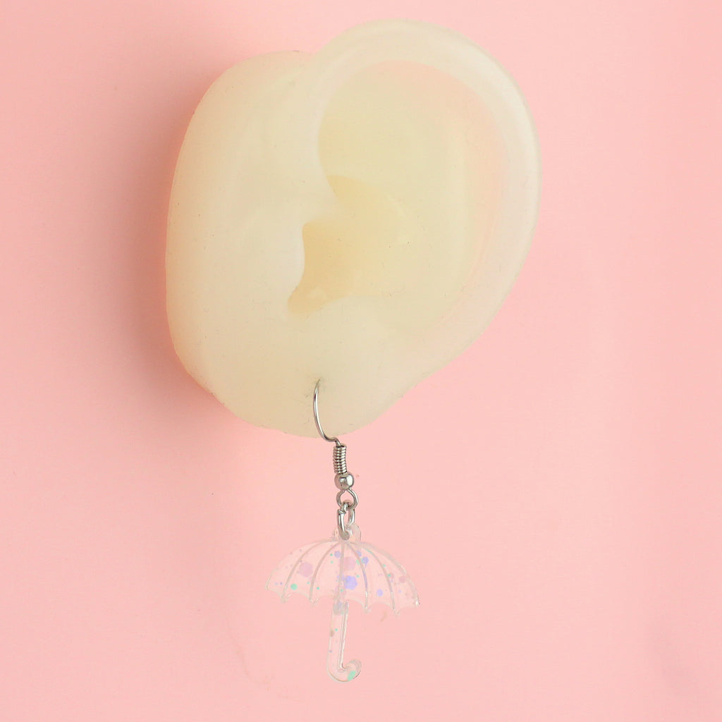 Confetti April Shower Earrings - Sour Cherry