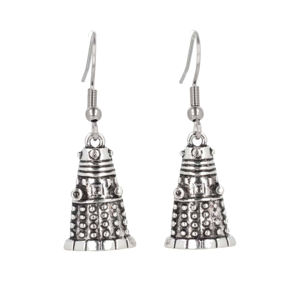 Dalek Earrings - Sour Cherry