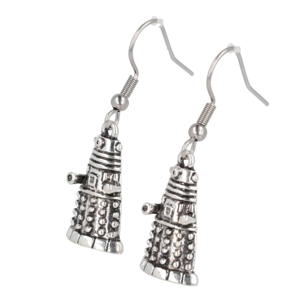 Dalek Earrings - Sour Cherry