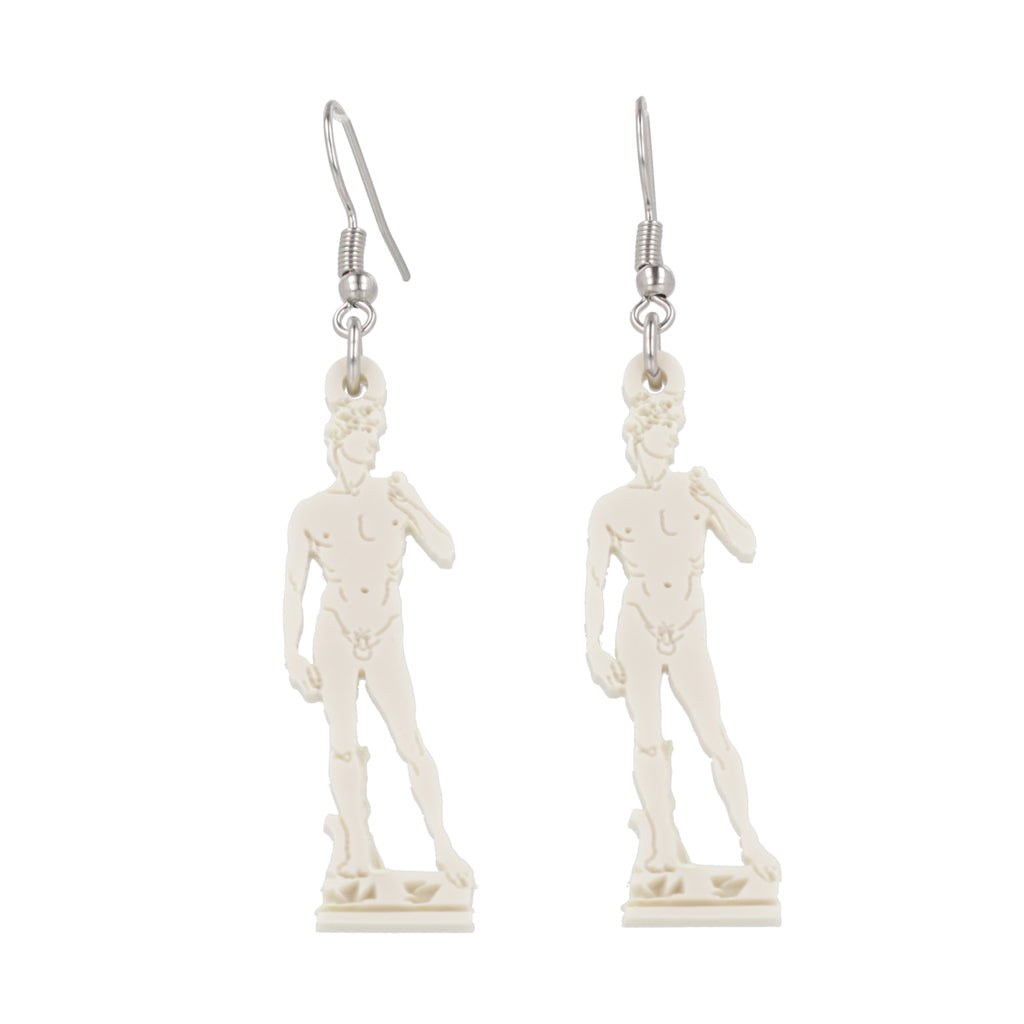 David Sculpture Earrings - Sour Cherry