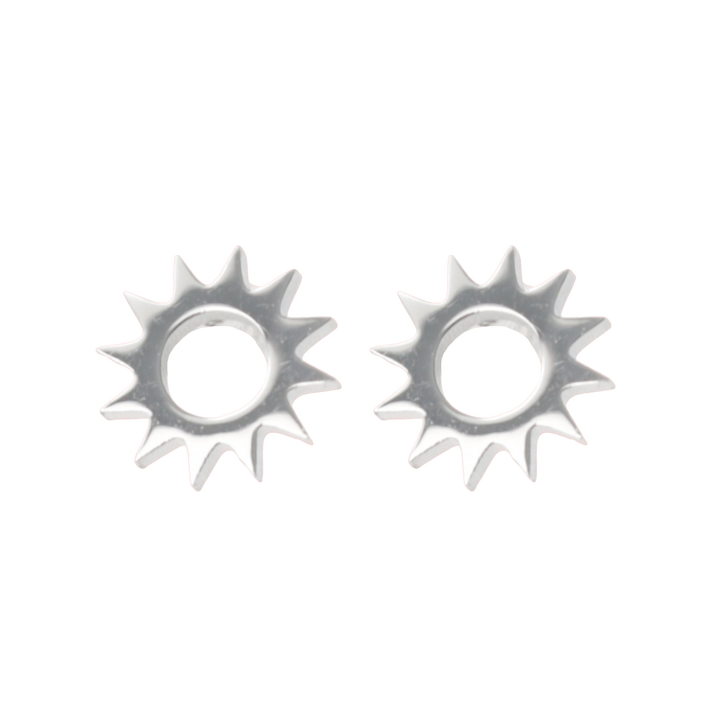 Midnight Sun Stud Earrings - Sour Cherry