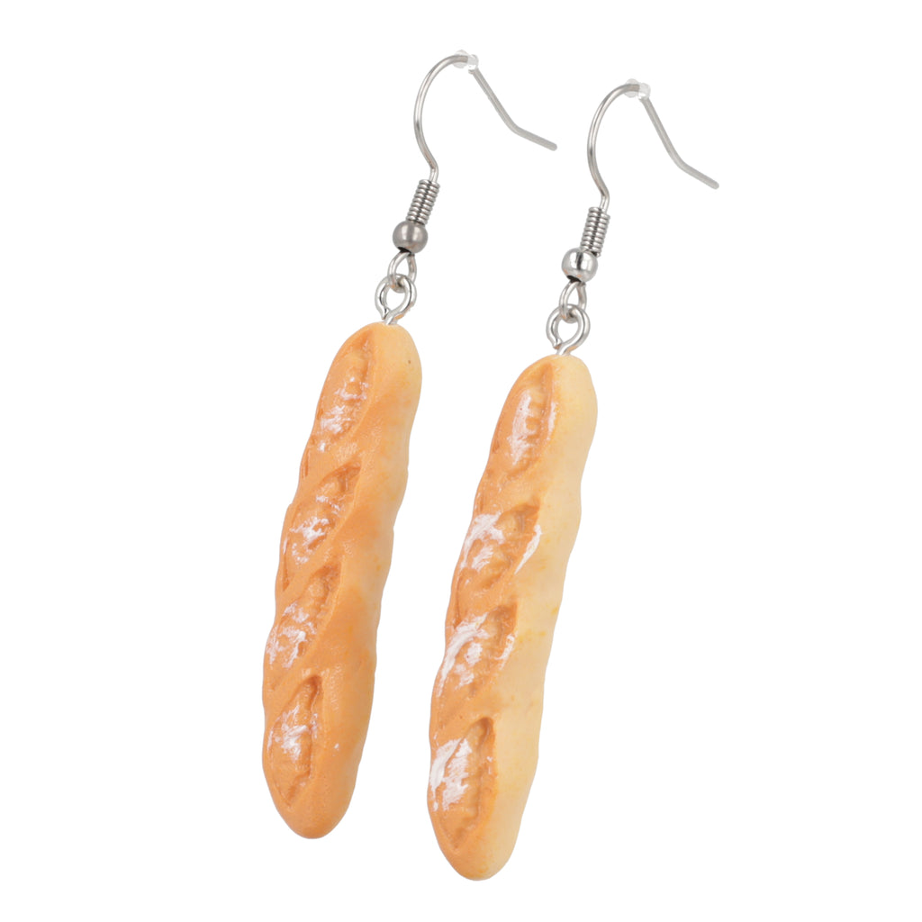Garlic Bread! It's a Taste Sensation Earrings - Sour Cherry