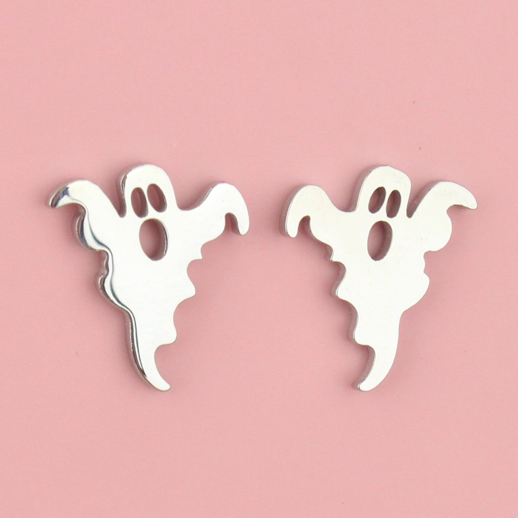 Ghost Stud Earrings - Sour Cherry