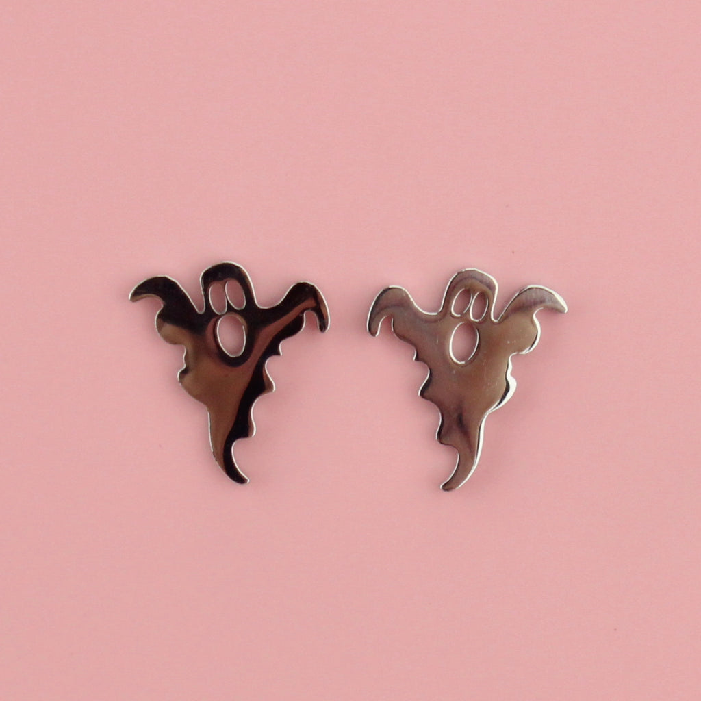 Ghost Stud Earrings - Sour Cherry
