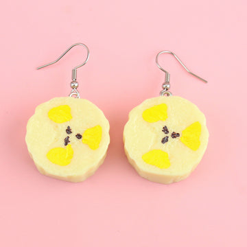 Go Bananas Earrings - Sour Cherry