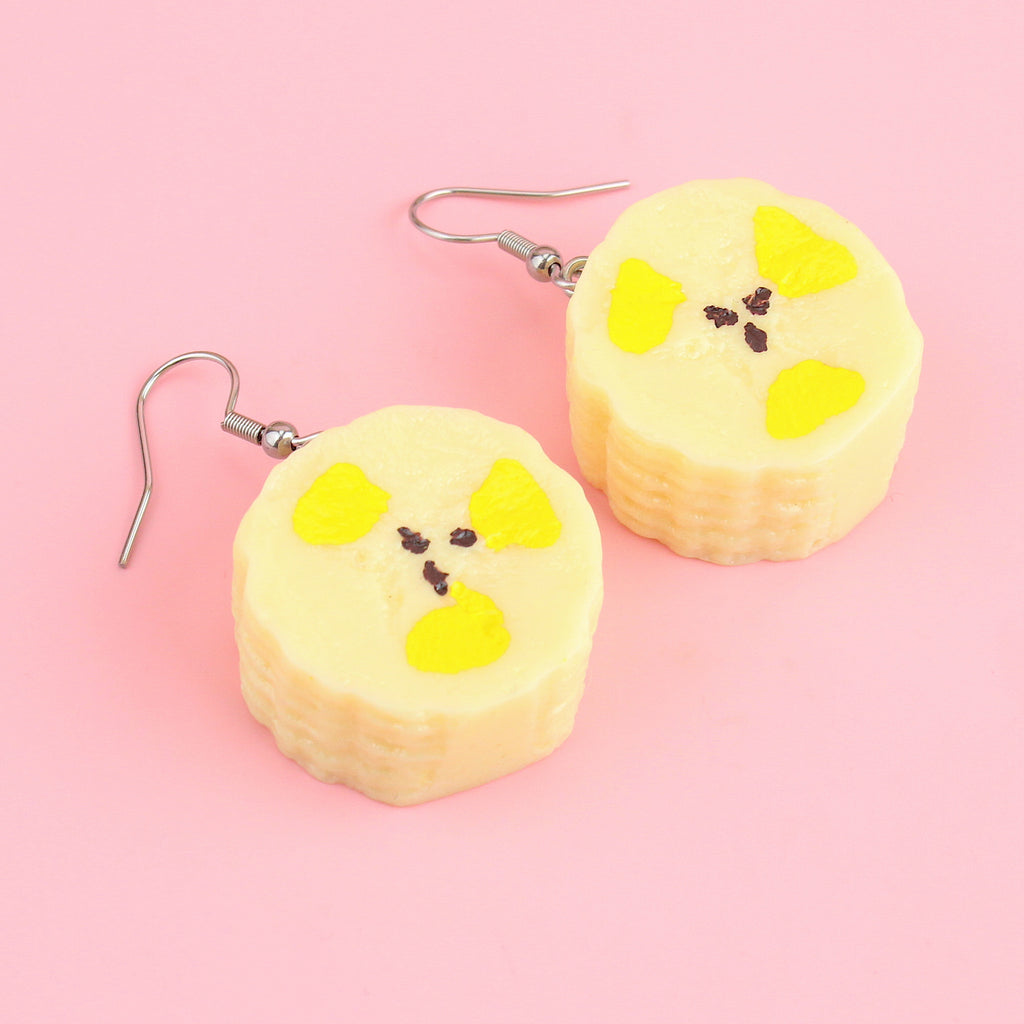 Go Bananas Earrings - Sour Cherry