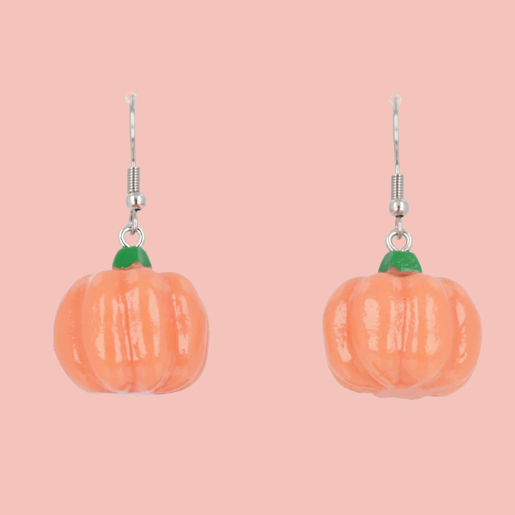 Gone Pumpkin Pickin Earrings - Sour Cherry