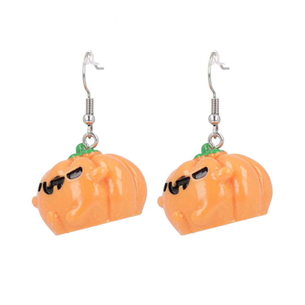 Gourds of the Undead Earrings - Sour Cherry