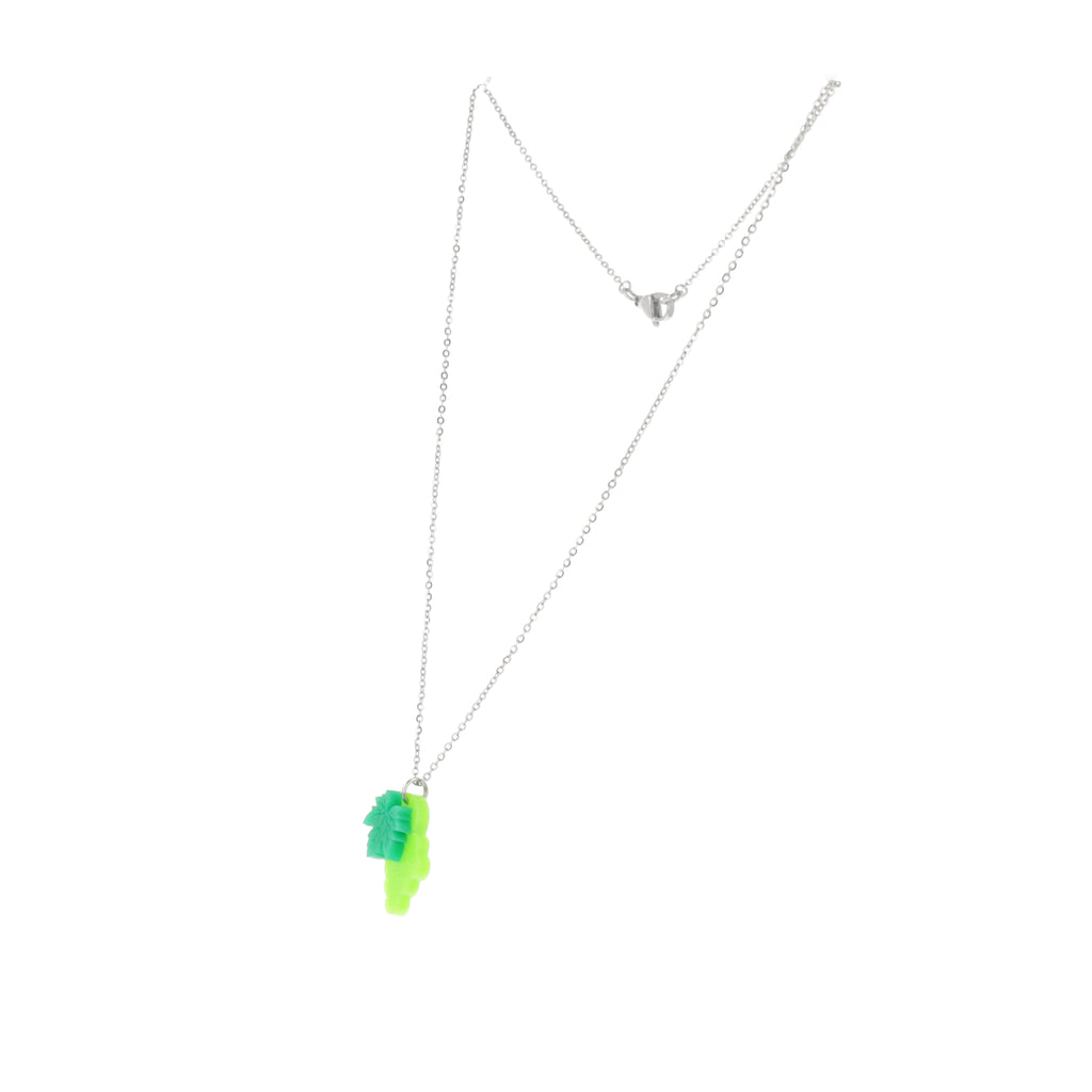Green Grapes Necklace - Sour Cherry