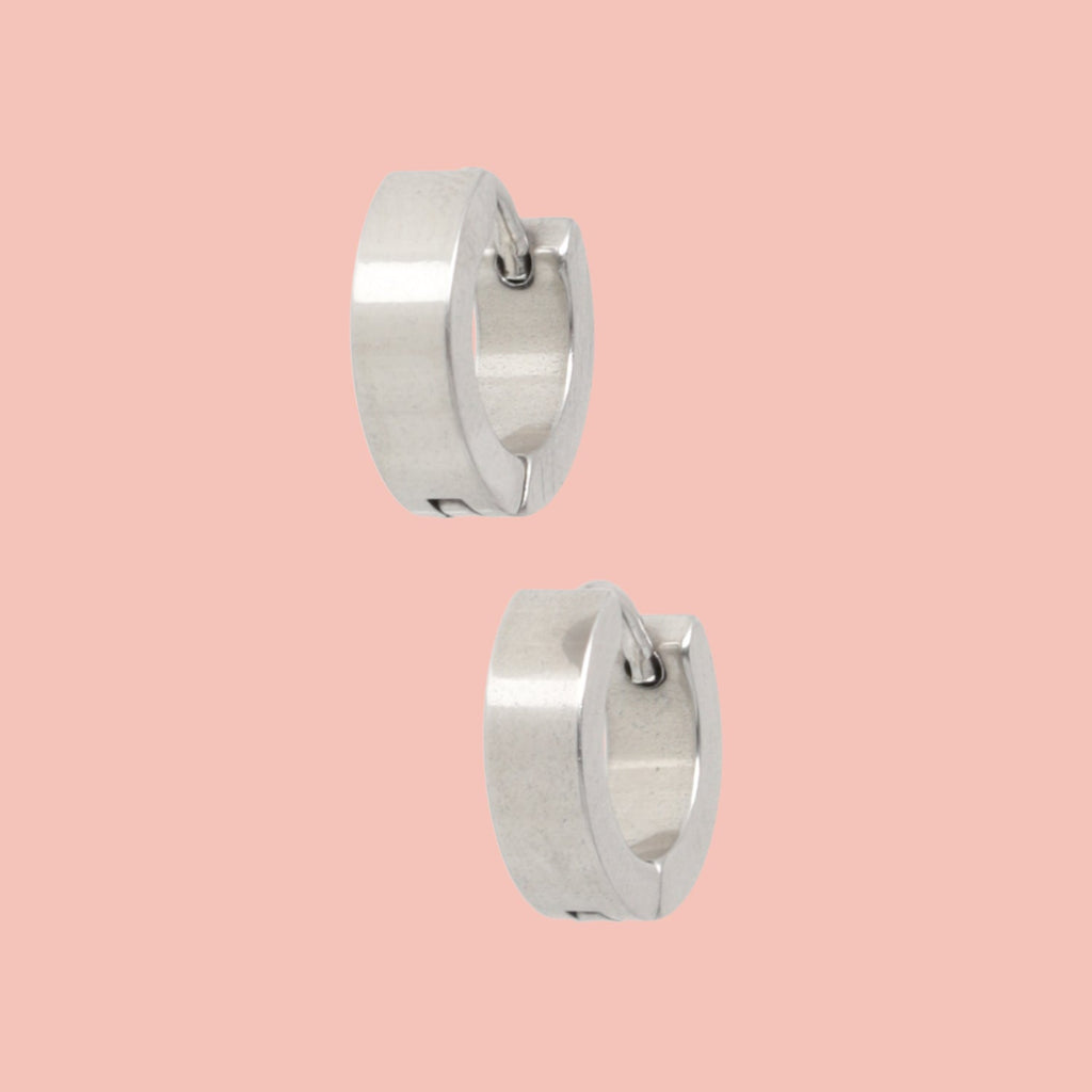 Huggie Hoop Earrings - Sour Cherry