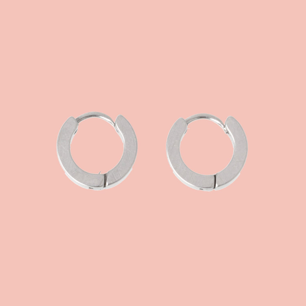 Huggie Hoop Earrings - Sour Cherry