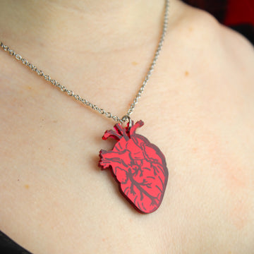 Heart-core Necklace - Sour Cherry