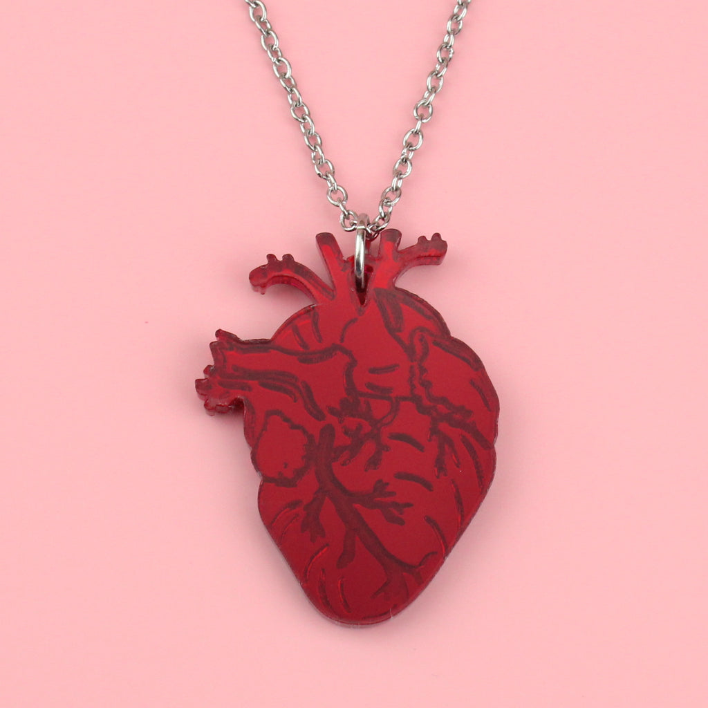 Heart-core Necklace - Sour Cherry