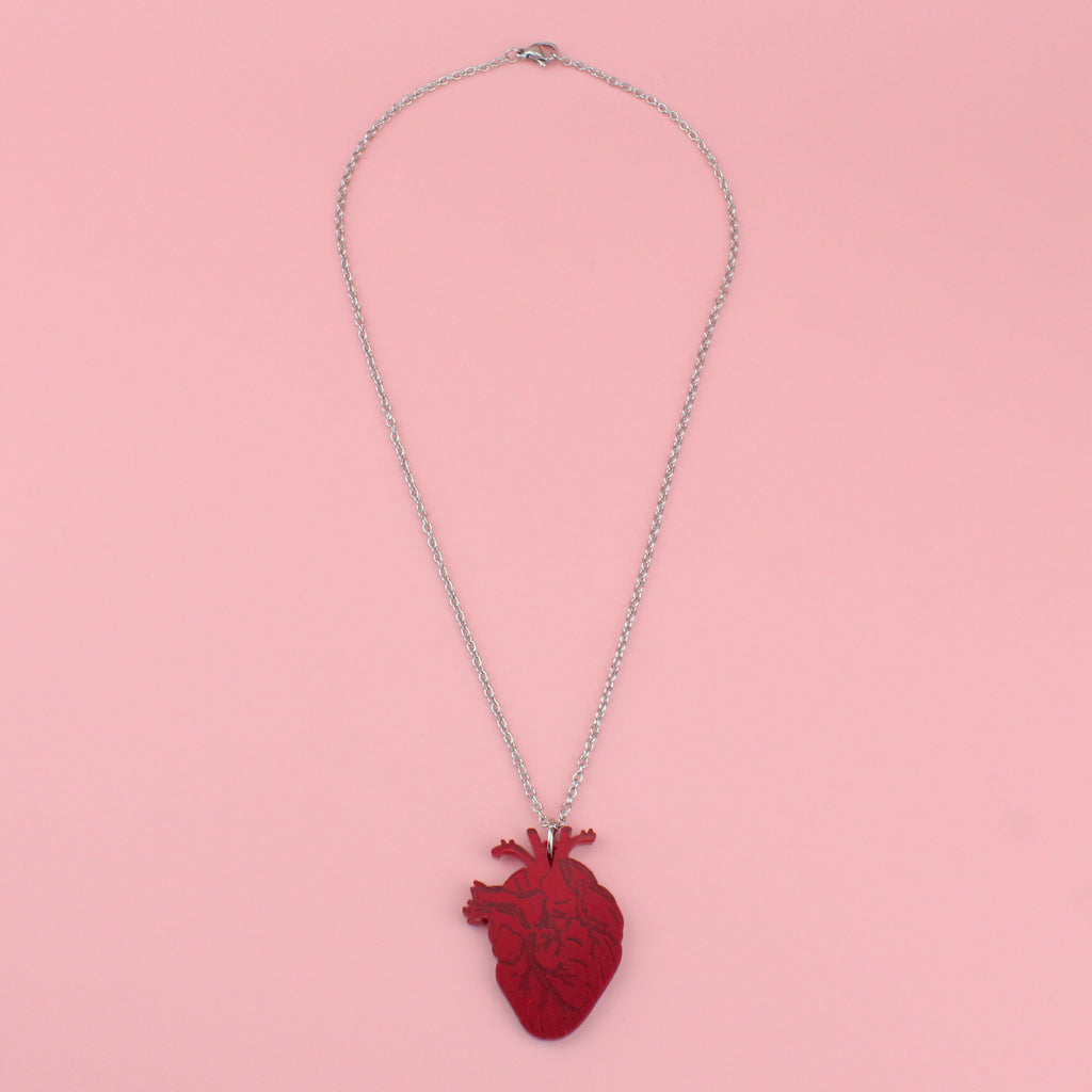 Heart-core Necklace - Sour Cherry