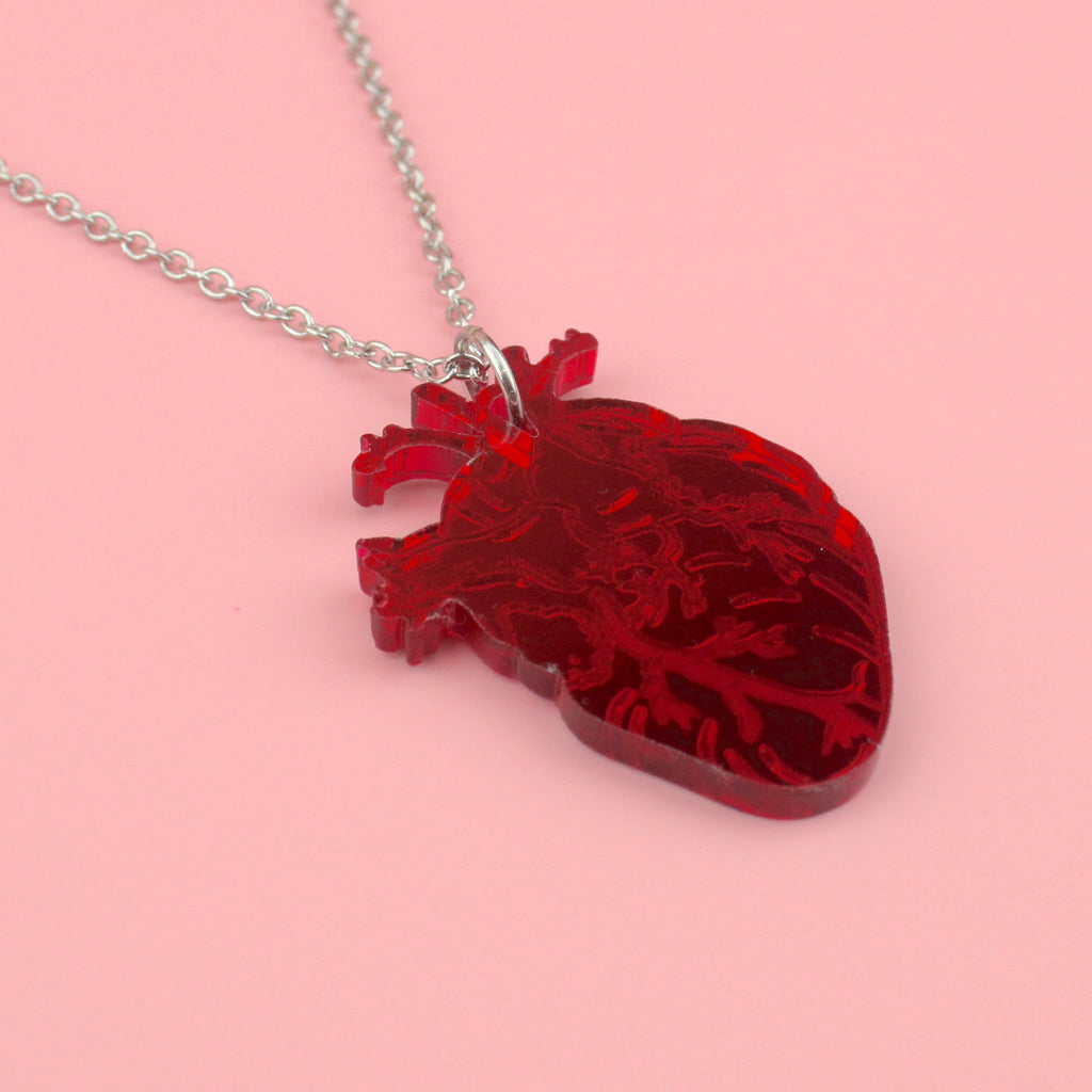 Heart-core Necklace - Sour Cherry