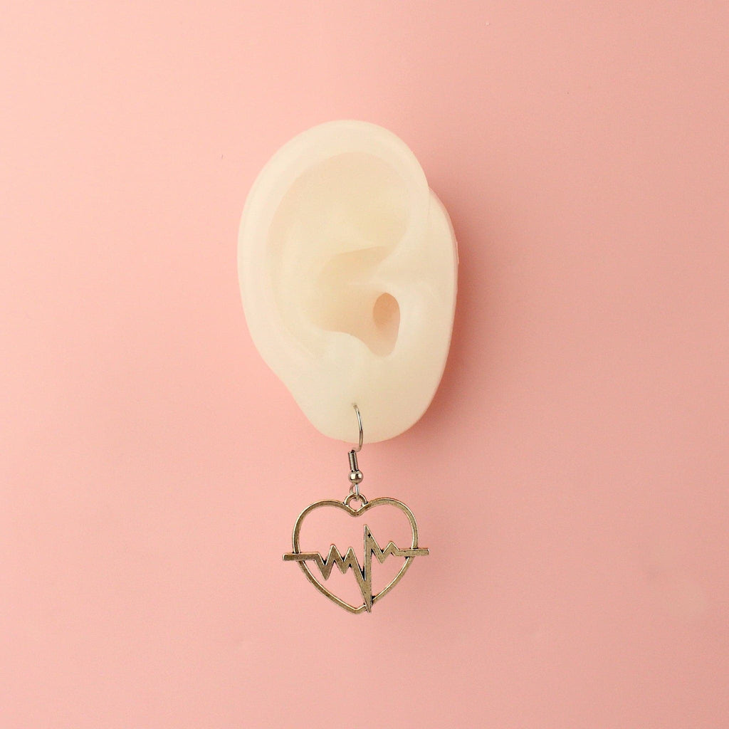 Heartbeat Earrings - Sour Cherry