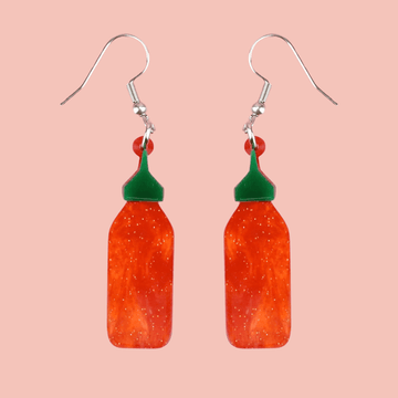 Hot Sauce Earrings - Sour Cherry