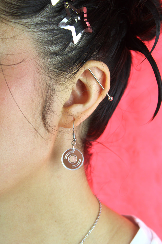 Headphones On! Walkman Earrings - Sour Cherry