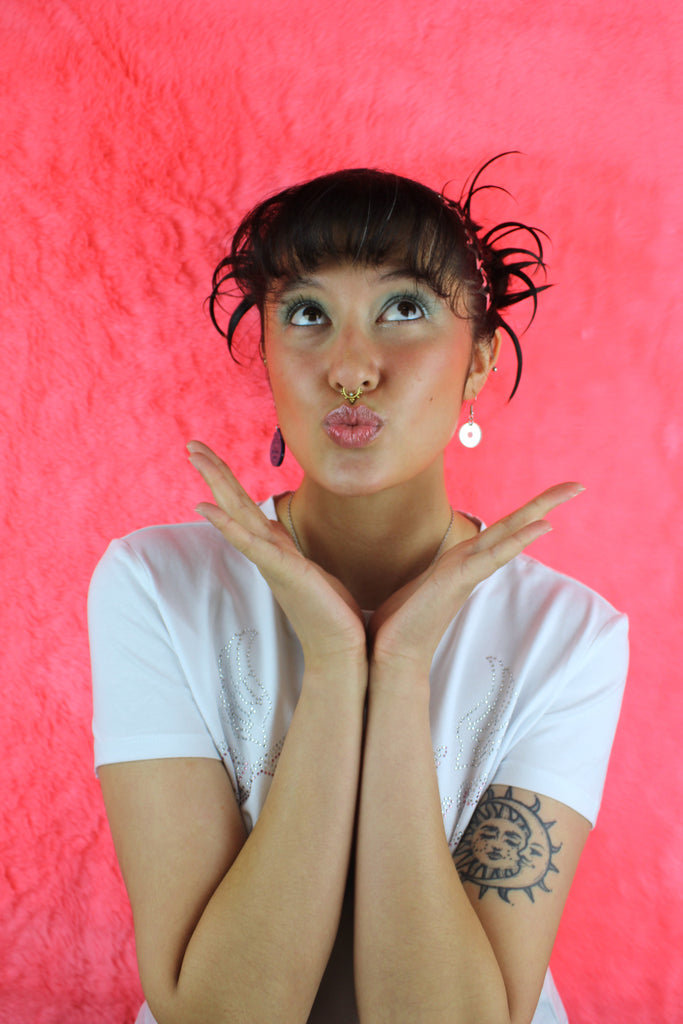 Headphones On! Walkman Earrings - Sour Cherry