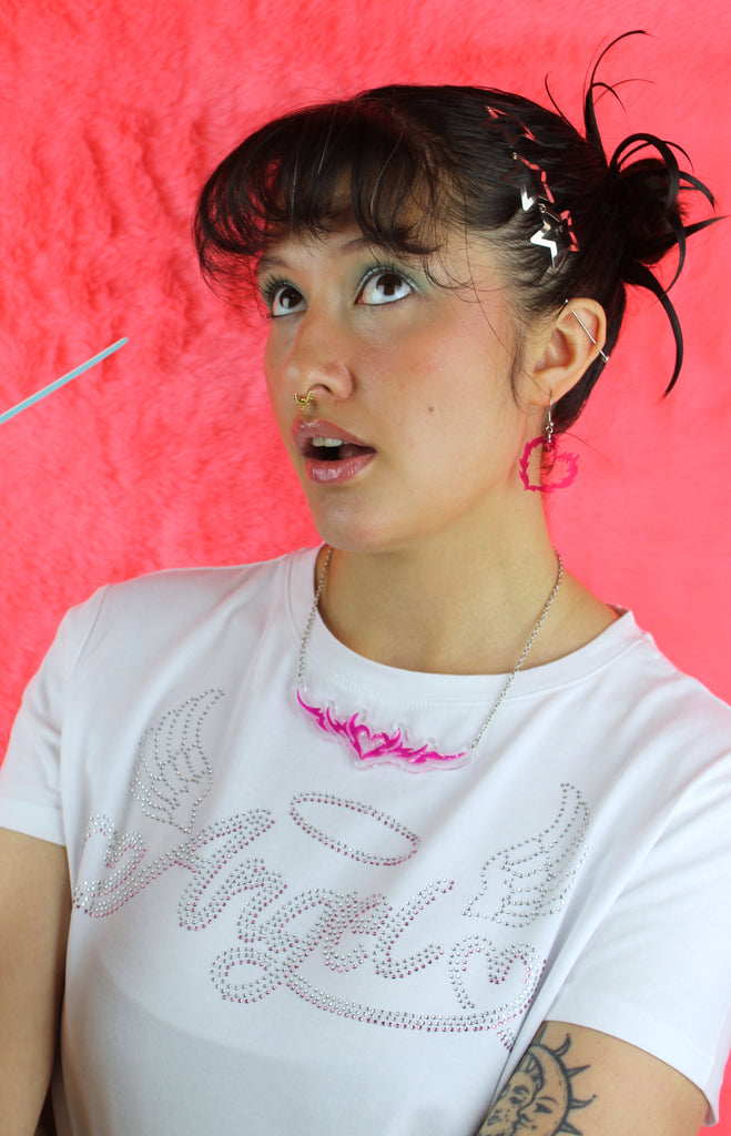 Y2K Baddie Necklace - Sour Cherry