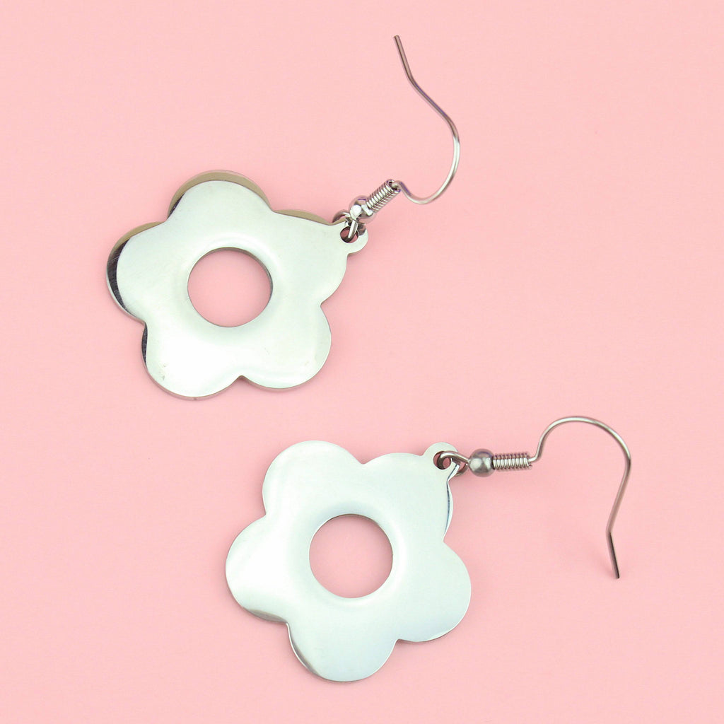 Flower Power Earrings - Sour Cherry