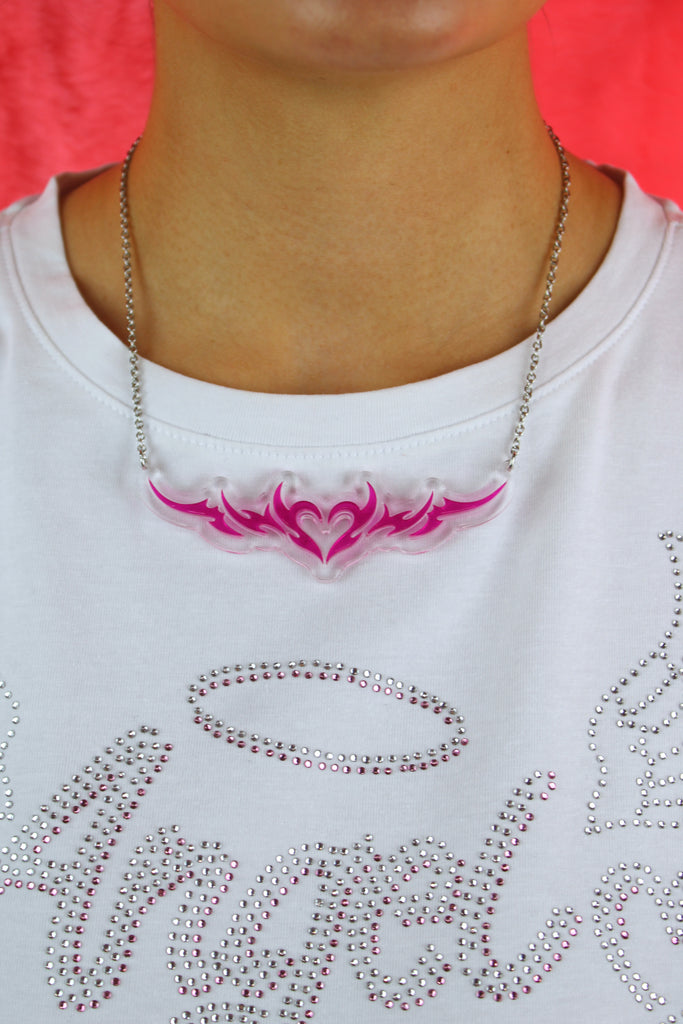 Y2K Baddie Necklace - Sour Cherry