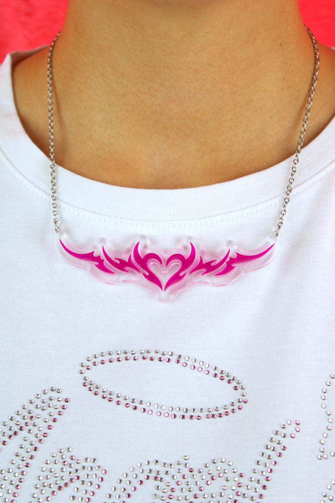 Y2K Baddie Necklace - Sour Cherry