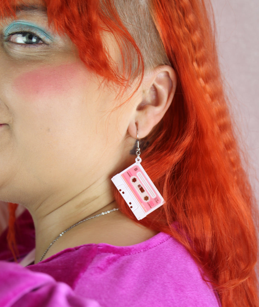 Flip For Side B Earrings - Sour Cherry