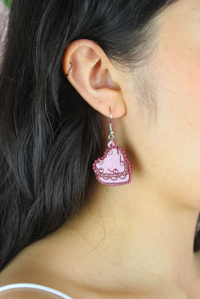 Bakin' Love Earrings - Sour Cherry