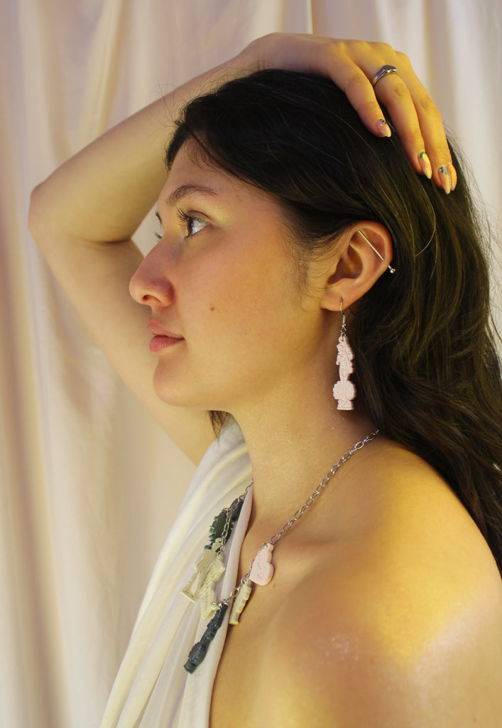 Birth of Venus Body Earrings - Marshmallow Pink - Sour Cherry