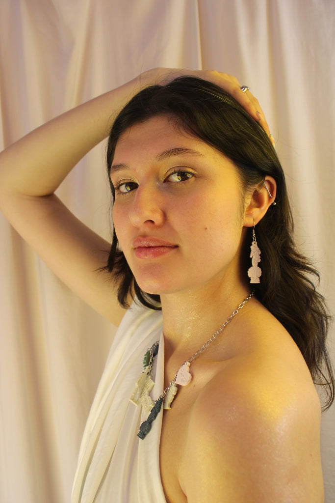 Birth of Venus Body Earrings - Marshmallow Pink - Sour Cherry